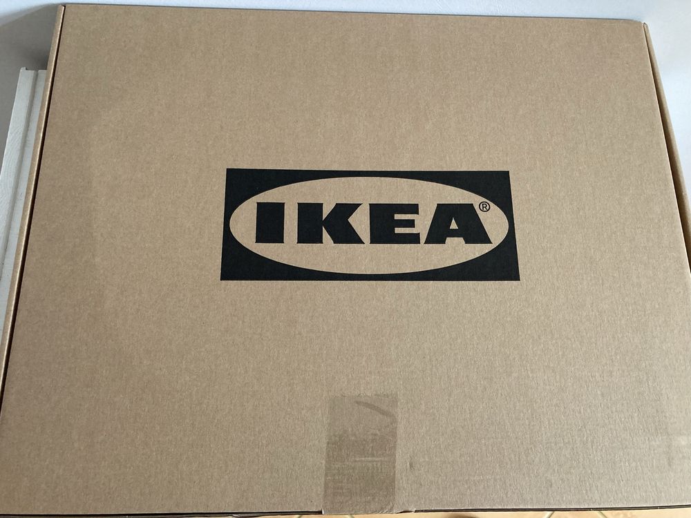 Ikea bekväm taboret ze schodkiem, buk, 50 cm
