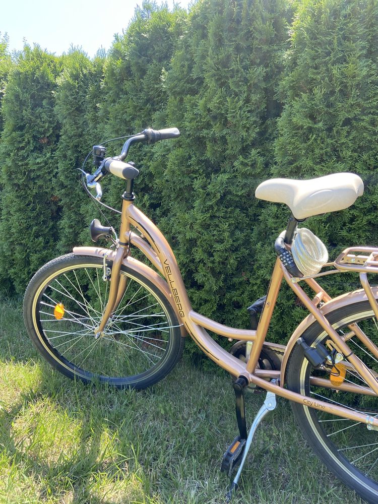 Złoty rower miejski Vellberg