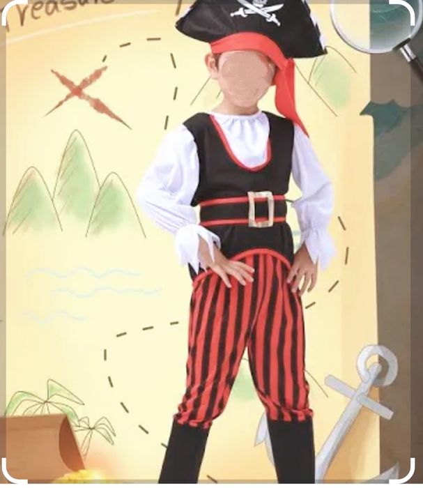 Продам новий костюмчик пірата на хлопчика 5-7 років