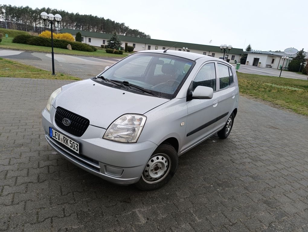 Kia Picanto 1.1 benzyna z klimą i elektryka z Niemiec bez rdzy