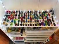 LEGO NINJAGO 100 figurek OGROMNY zestaw!!! - stan bardzo dobry/idealny