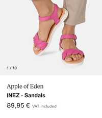 Sandálias de pele Apple of Eden 36