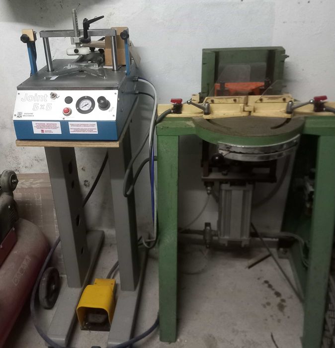 Maquinas fazer molduras grapadora