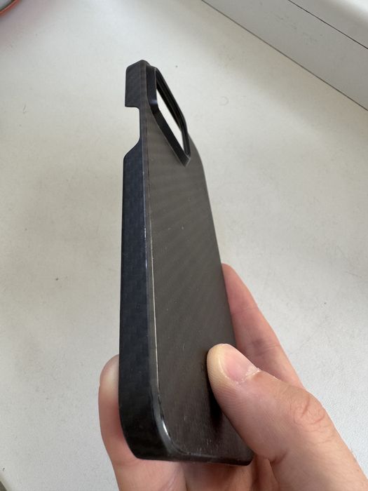 Чохол Pitaka MagEZ Case 4 для iPhone 15 Pro Max (black/Grey Twill)