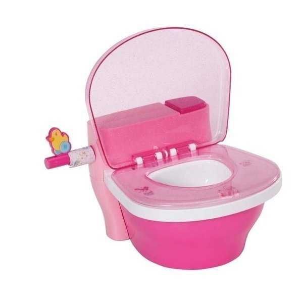 Интерактивный унитазик BABY BORN Первый горшочек 817674, уценка