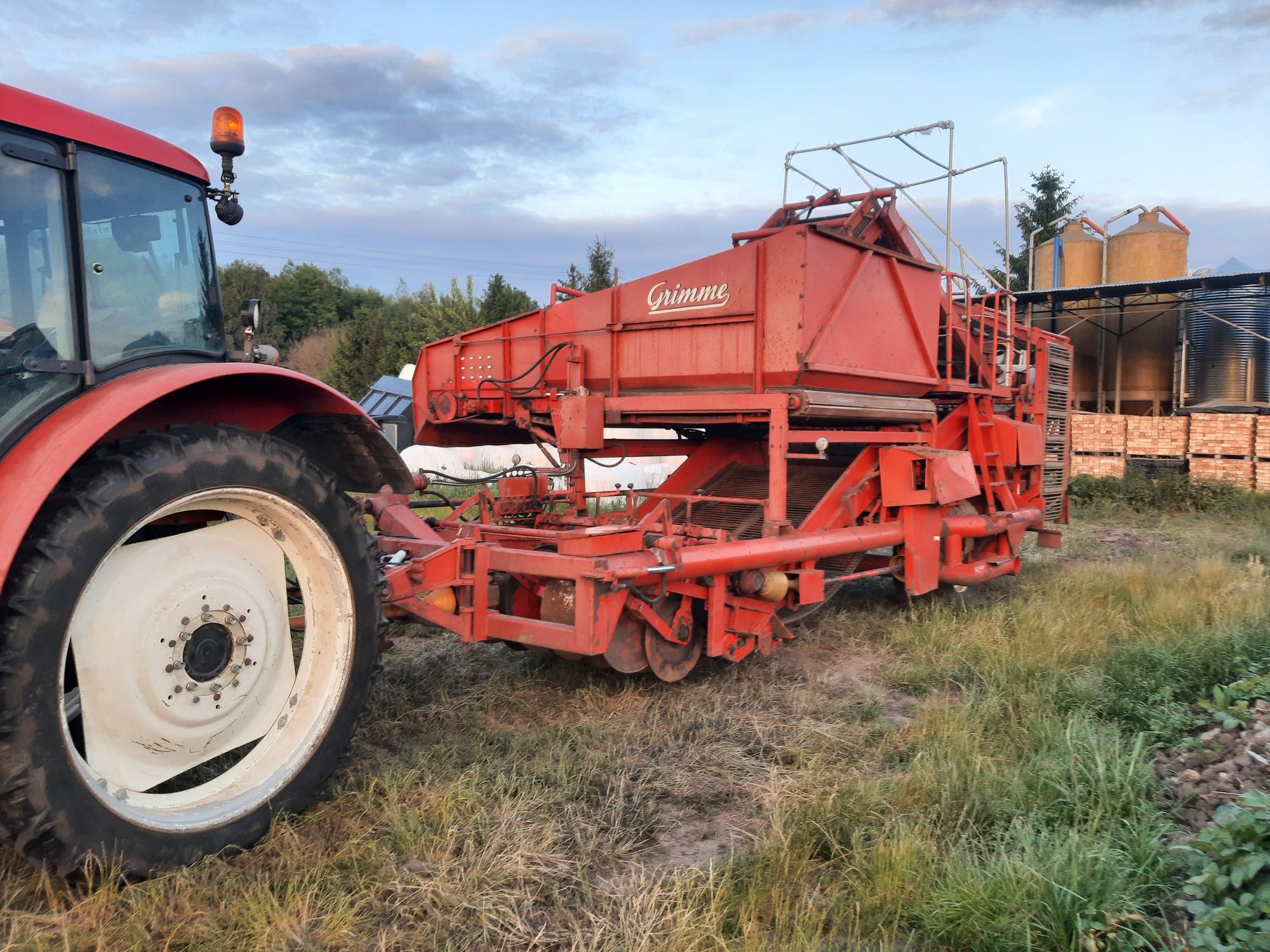 Kombajn do ziemniaków  grimme dr1500 2rzędowy ziemniak marchew