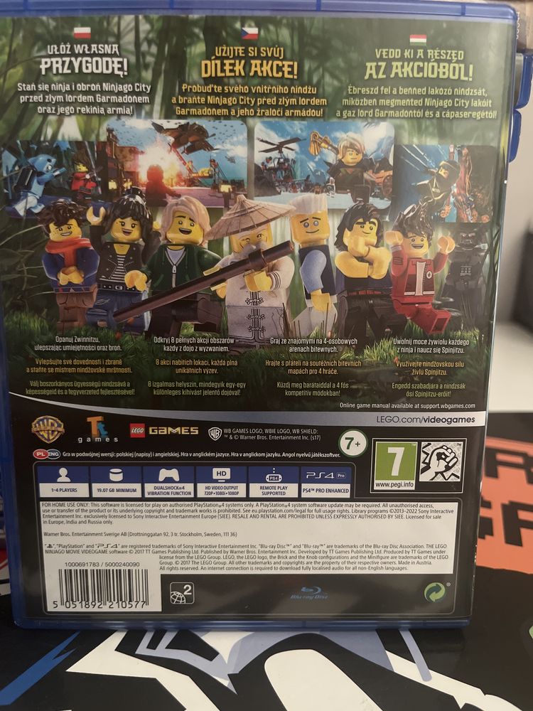 Gra ninjago movie za 40zl