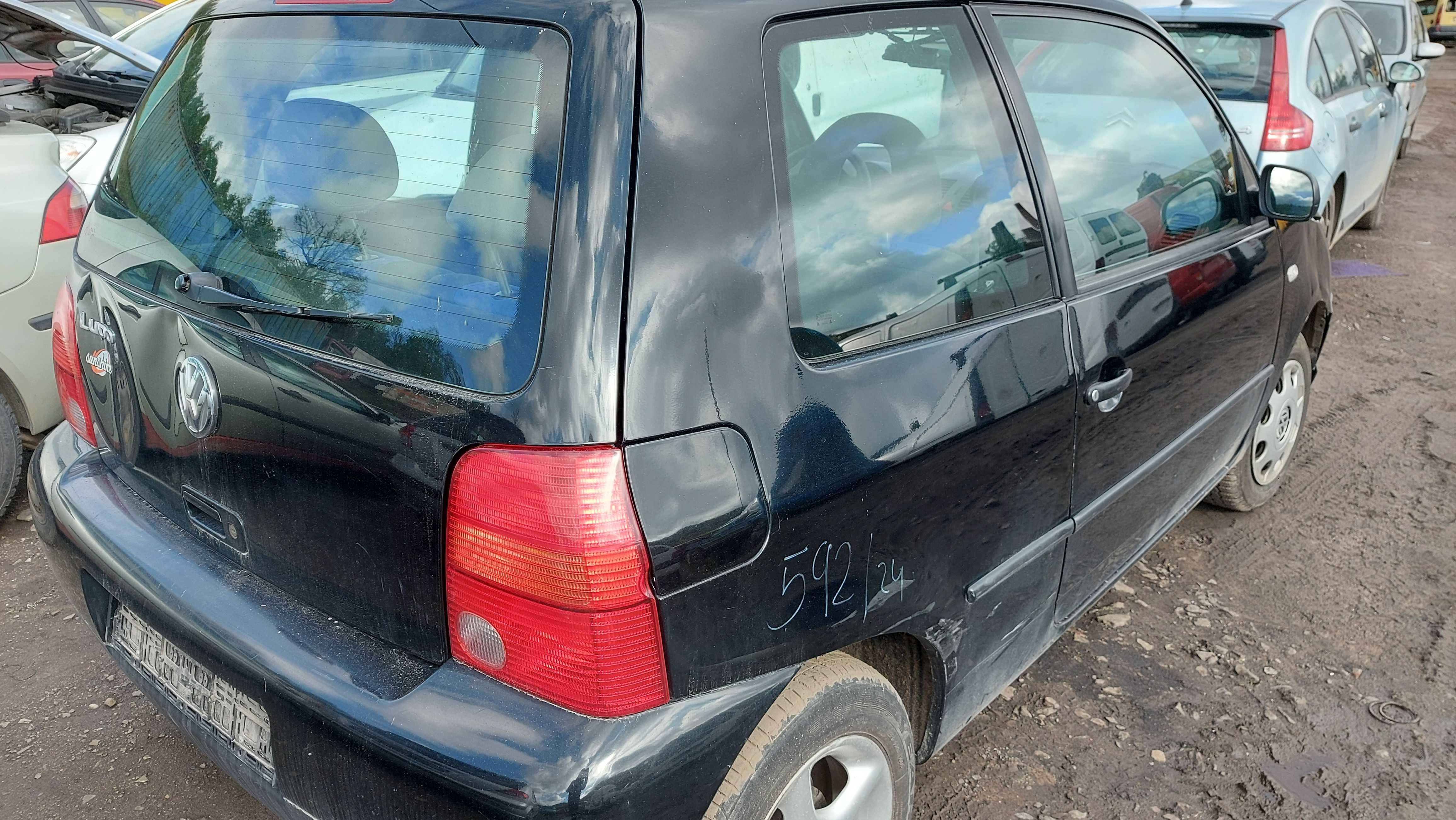 VW Lupo L041 błotnik przedni lewy czarny FV części/dostawa