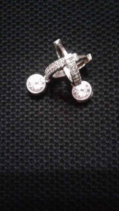 Срібна цепочка з підвіскою