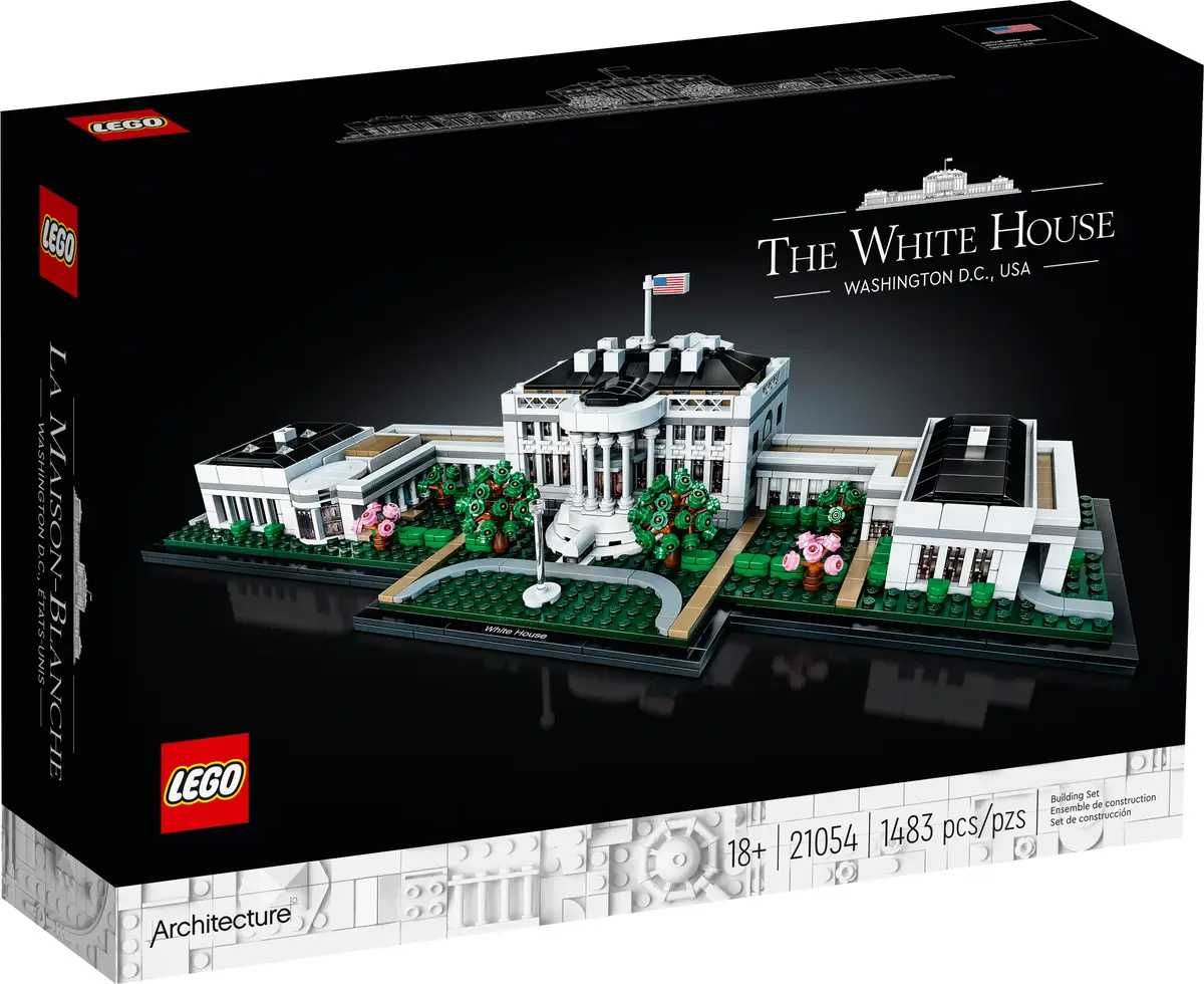 Lego 21054 - The White House // SELADO