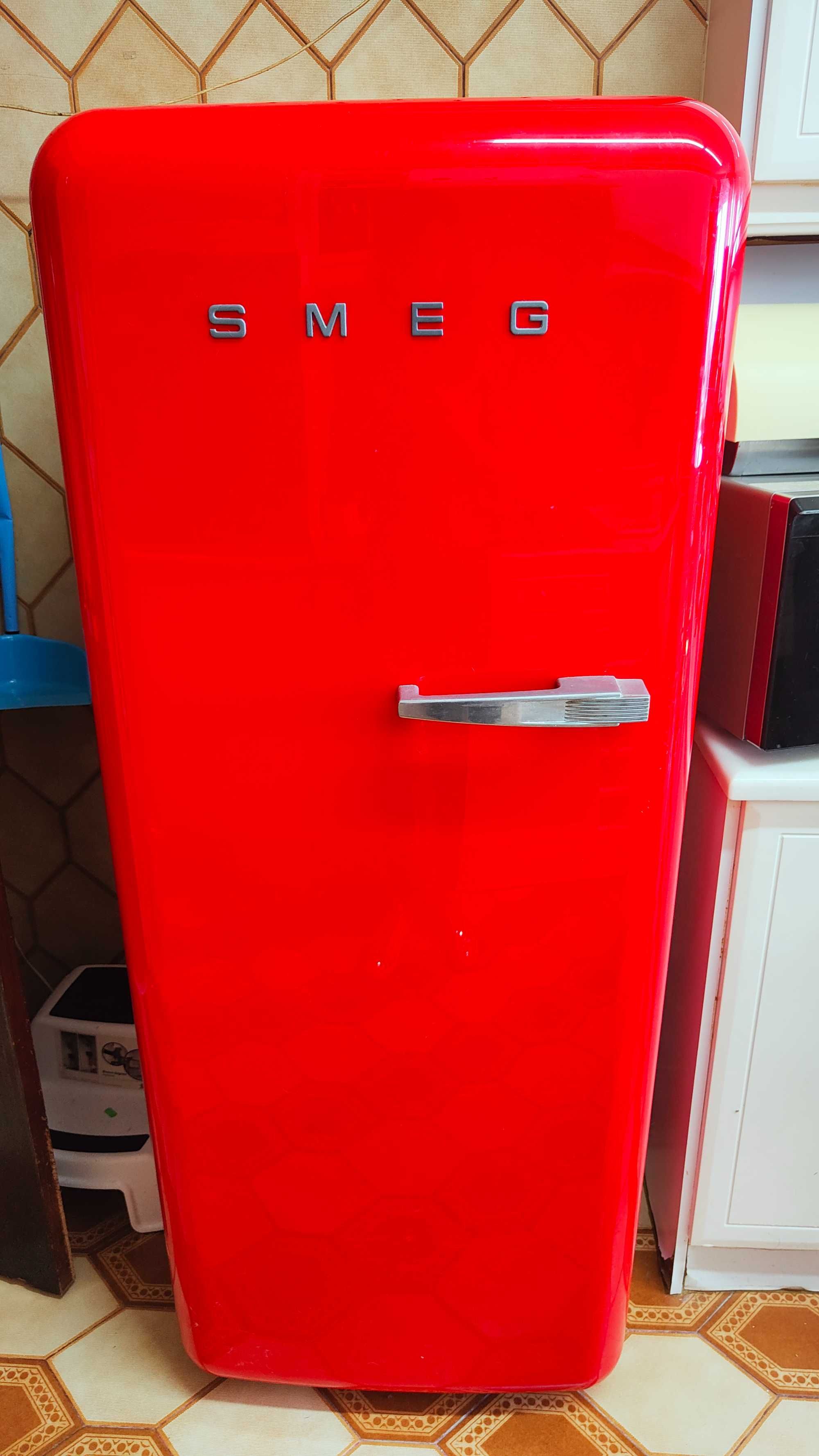 Frigorifico Smeg Vintage Vermelho