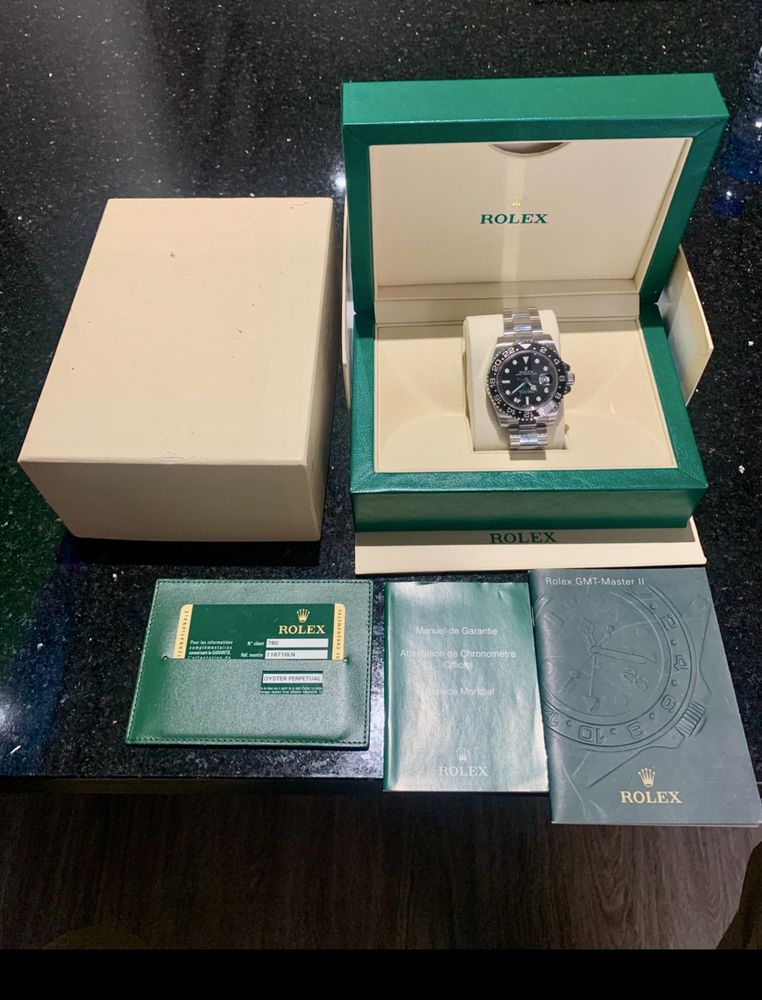 Rolex gmt 2 ceramica oyster bracelet  2010