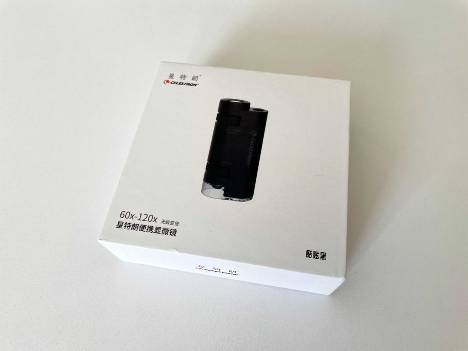 Кишеньковий мікроскоп Xiaomi Celestron 60-120x (SCXJ-001) Black