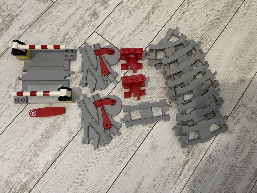 Залазна дорога Lego з додатковими рельсами