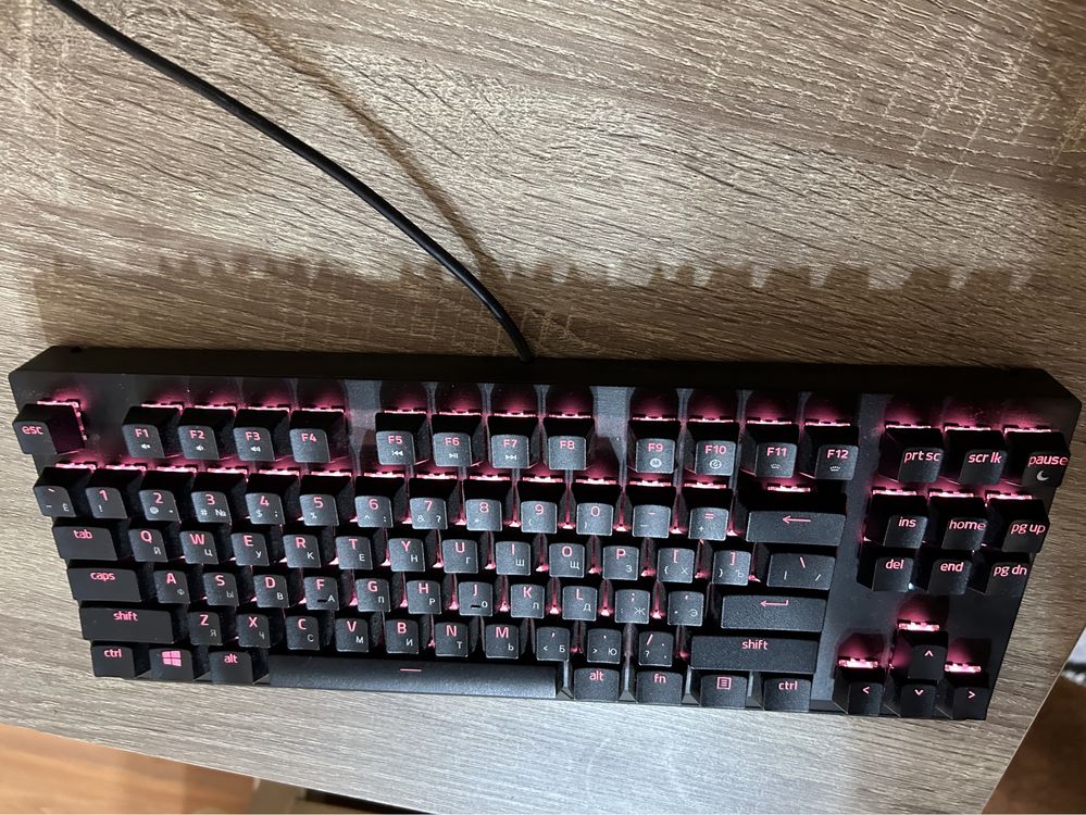 Клавіатура дротова Razer BlackWidow V3 TKL Razer Green USB