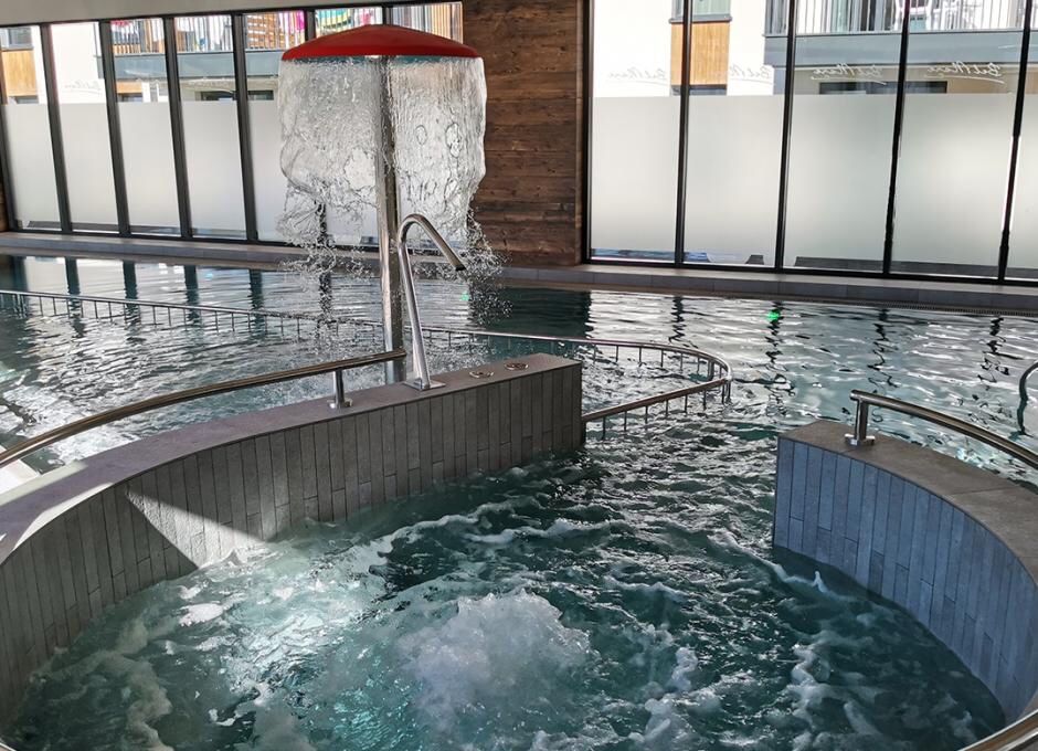 Apartament w Bel Mare, basen, sala zabaw, wodny park, balkon i parking