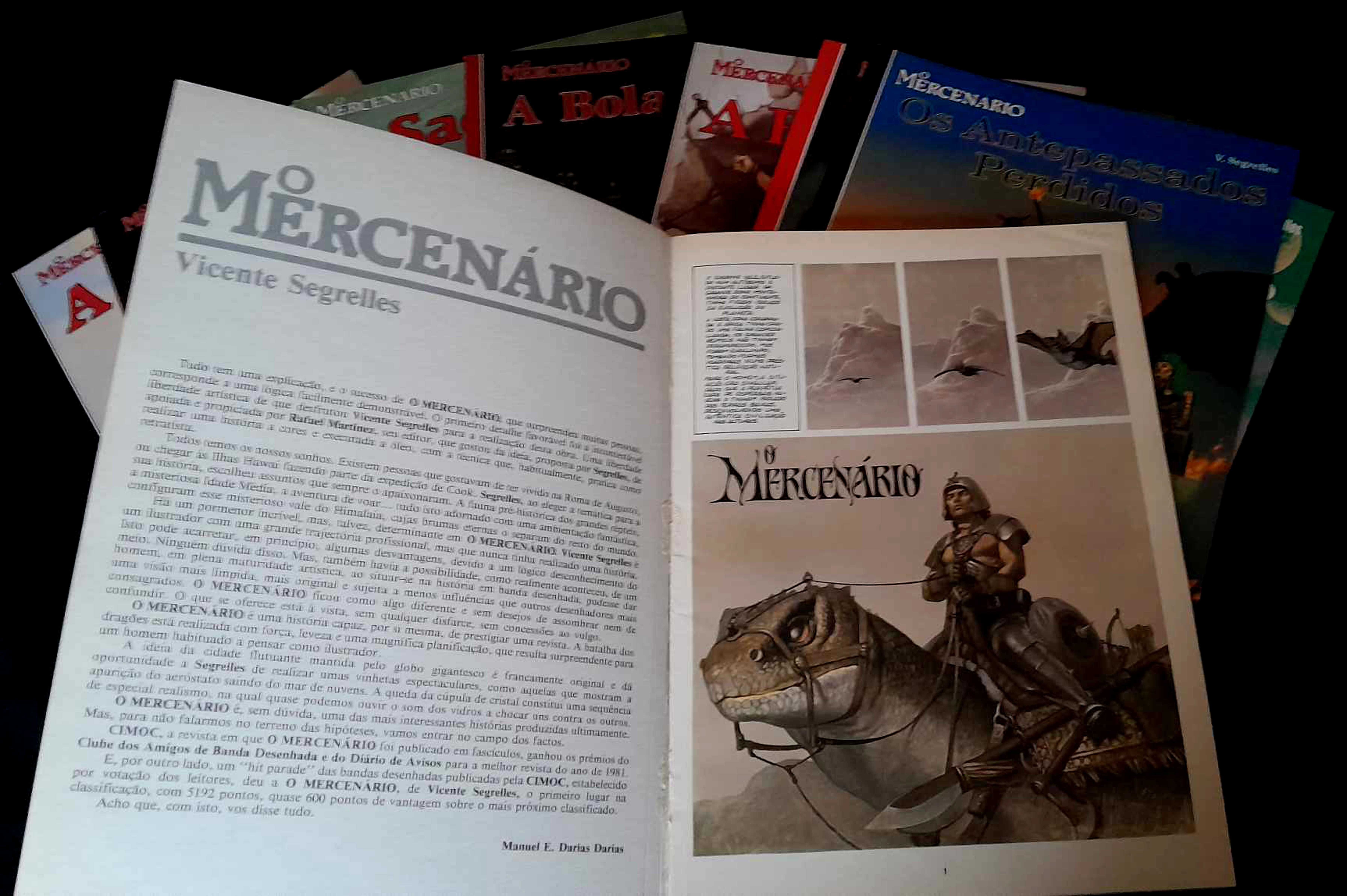 O Mercenário de Vicente Segrelles [1982 a 1997]