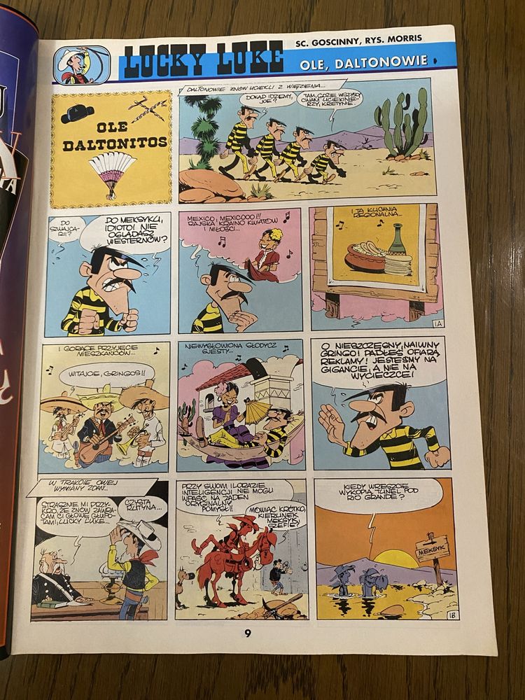 Świat Komiksu 8 ( 8/1998 ) Pulp; Lucky Luke; Slaine Yans; Orient Men