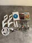 Zestaw Nintendo Wii z grami i akcesoriami