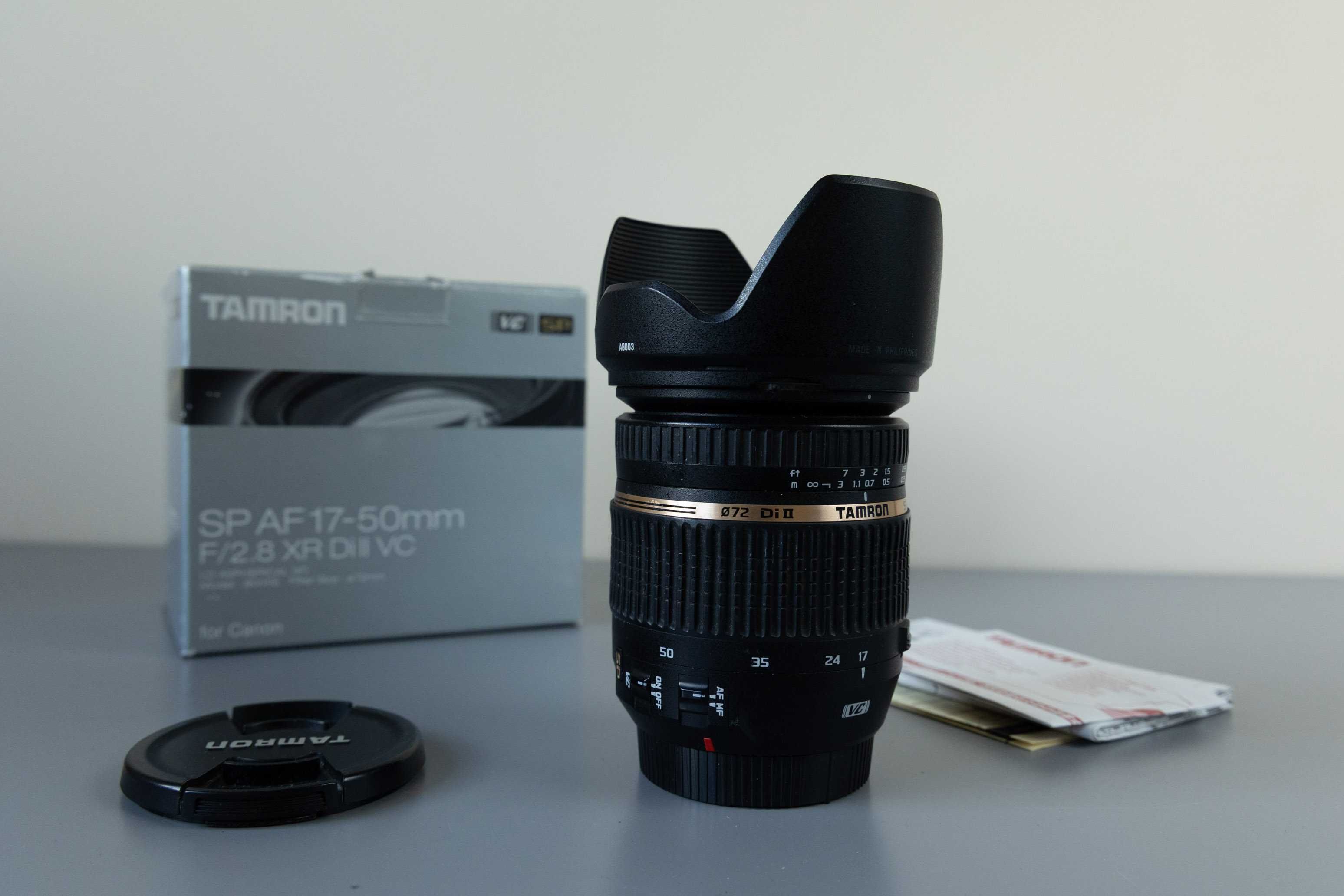 Tamron SP AF 17-50 mm f/2.8 XR Di II VC do Canon EF
