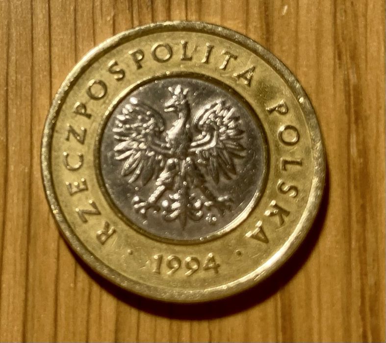 Zestaw monet 2 zl 1994 i 1995 pierwsze wydania