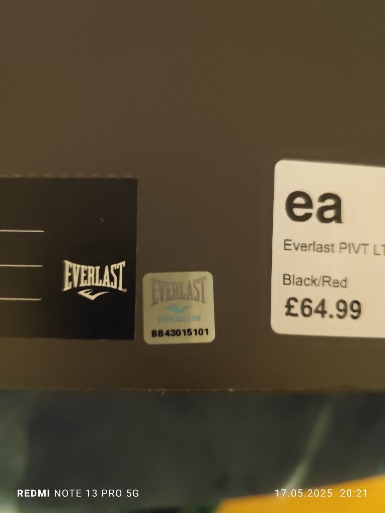 NOWE buty Everlast Pivot Red