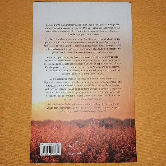 Livro de Augusto Cury, como novo e sem dano.