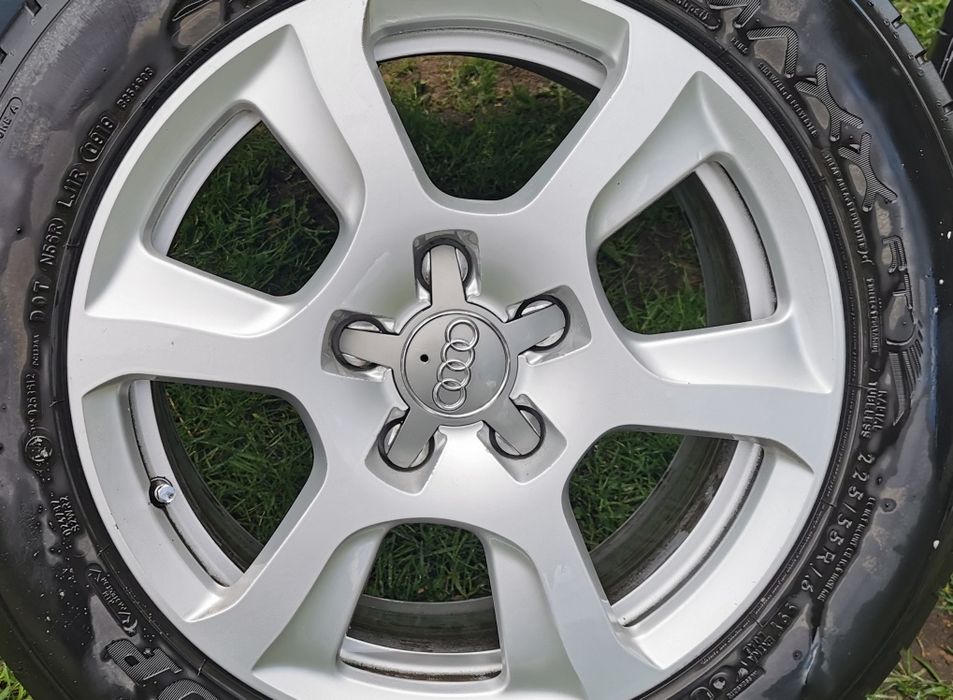 Alufelgi oryginalne a4 b8, opony Dunlop Sport max RT 225x 55 16 cali