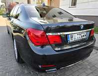 BMW 740i 3.0B 327KM 2009Rok Salon PL Dociągi Head-Up Tylna Oś Skrętna