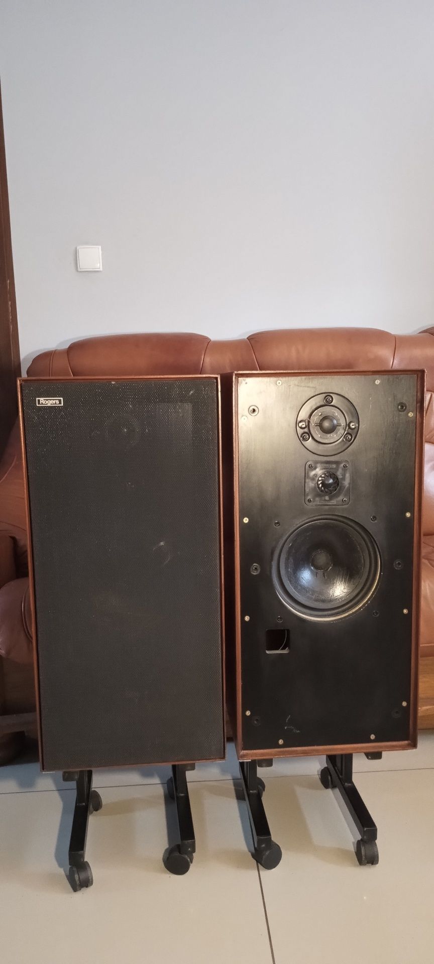 Rogers Export Monitors, Studio 1, LS3/6 BBC.,