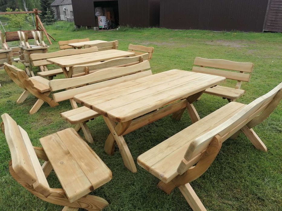 Meble ogrodowe, zestaw mebli ogrodowych 200 cm