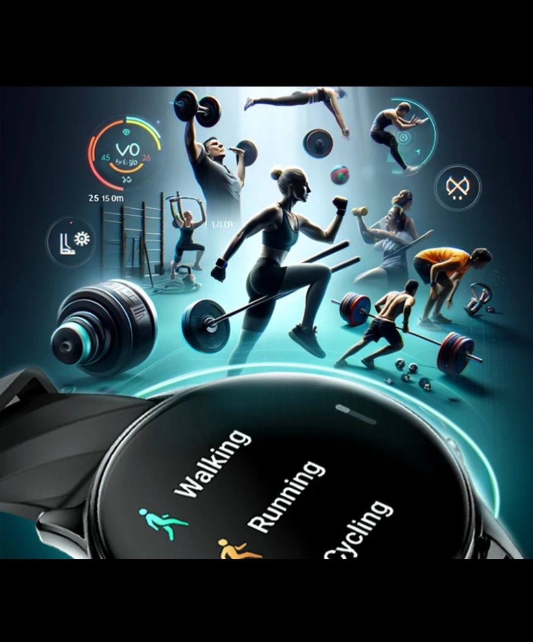 Смарт-часы KUMI GW5,1,39 дюймов Bluetooth 5,2 измерение пульса и т.д