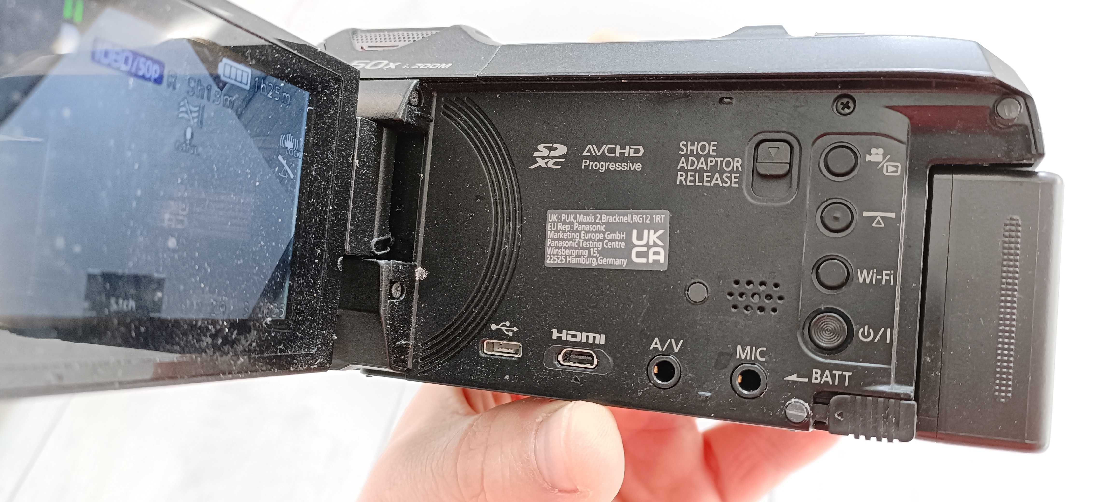 Kamera Panasonic HC-V785EP-K Czarna gwarancja paragon FULL HD WiFi HDR