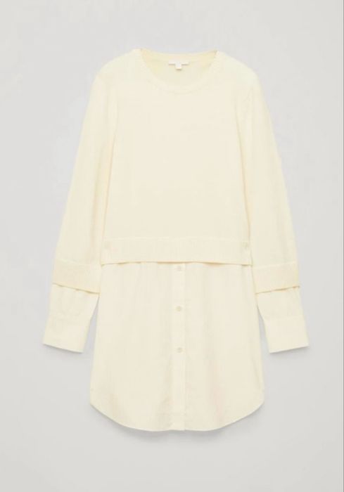 COS кофтинка/джемпер/сорочка, 100%вавна/бавовна p.s - m