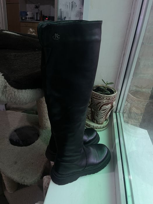 Жіночі ботфорди зима