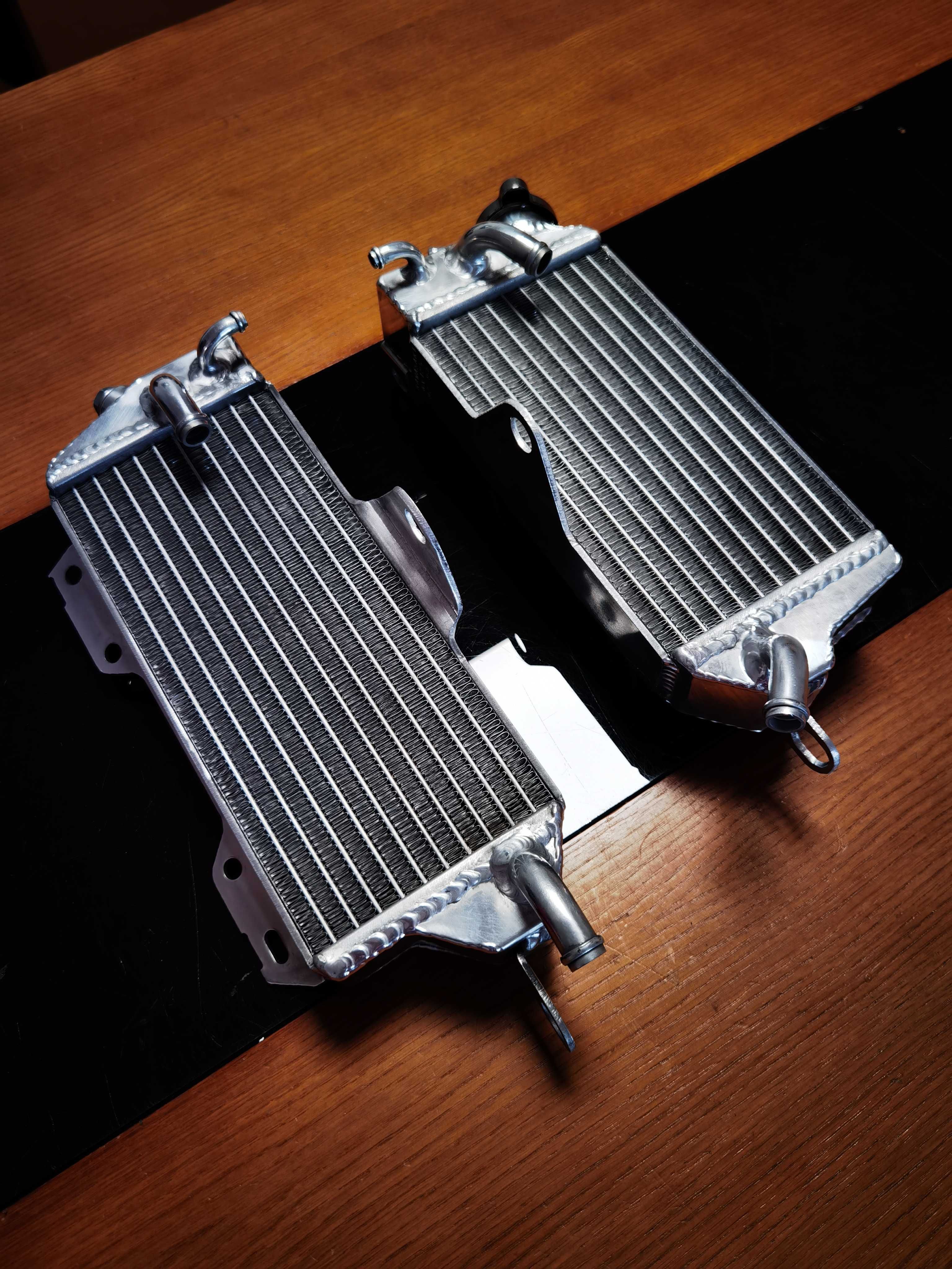 Radiadores Kawasaki KX125 de 92 a 93 Alumínio Alta Performance