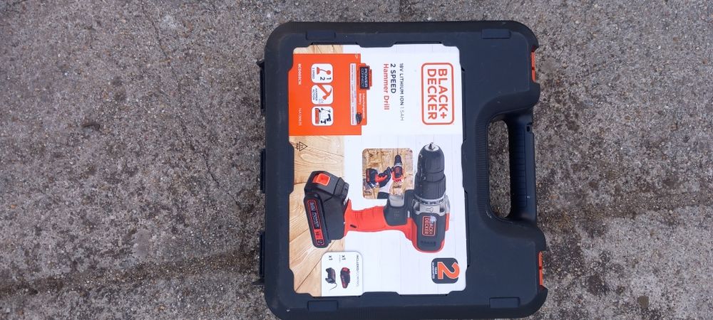Black e Decker aparafusadora nova a bateria