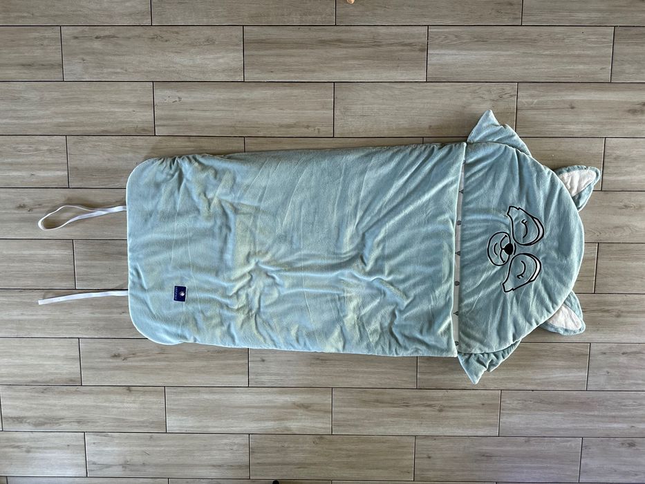 Śpiworek dziecko przedszkole Kidspace Sleepover Szop roz. M 160x75 cm