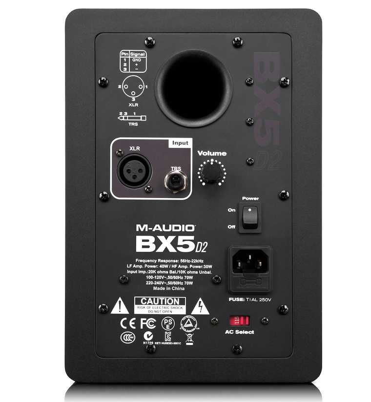 Monitory M-Audio BX5-D2 do studia nagrań - Stan jak ze sklepu