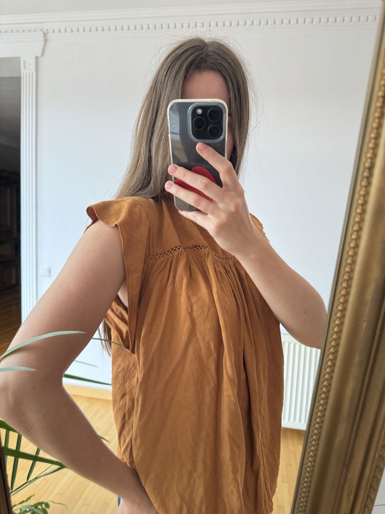 Базова блуза футболка зара new look M-L