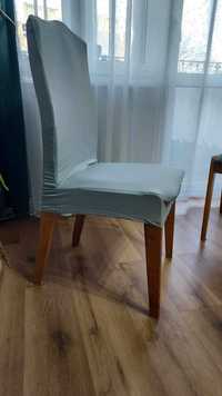 Krzesła do salonu KOMPLET x6 +POKROWCE
