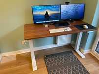 Biurko z elektryczną regulacją wysokości | Desktronic HomeONE | 140x70