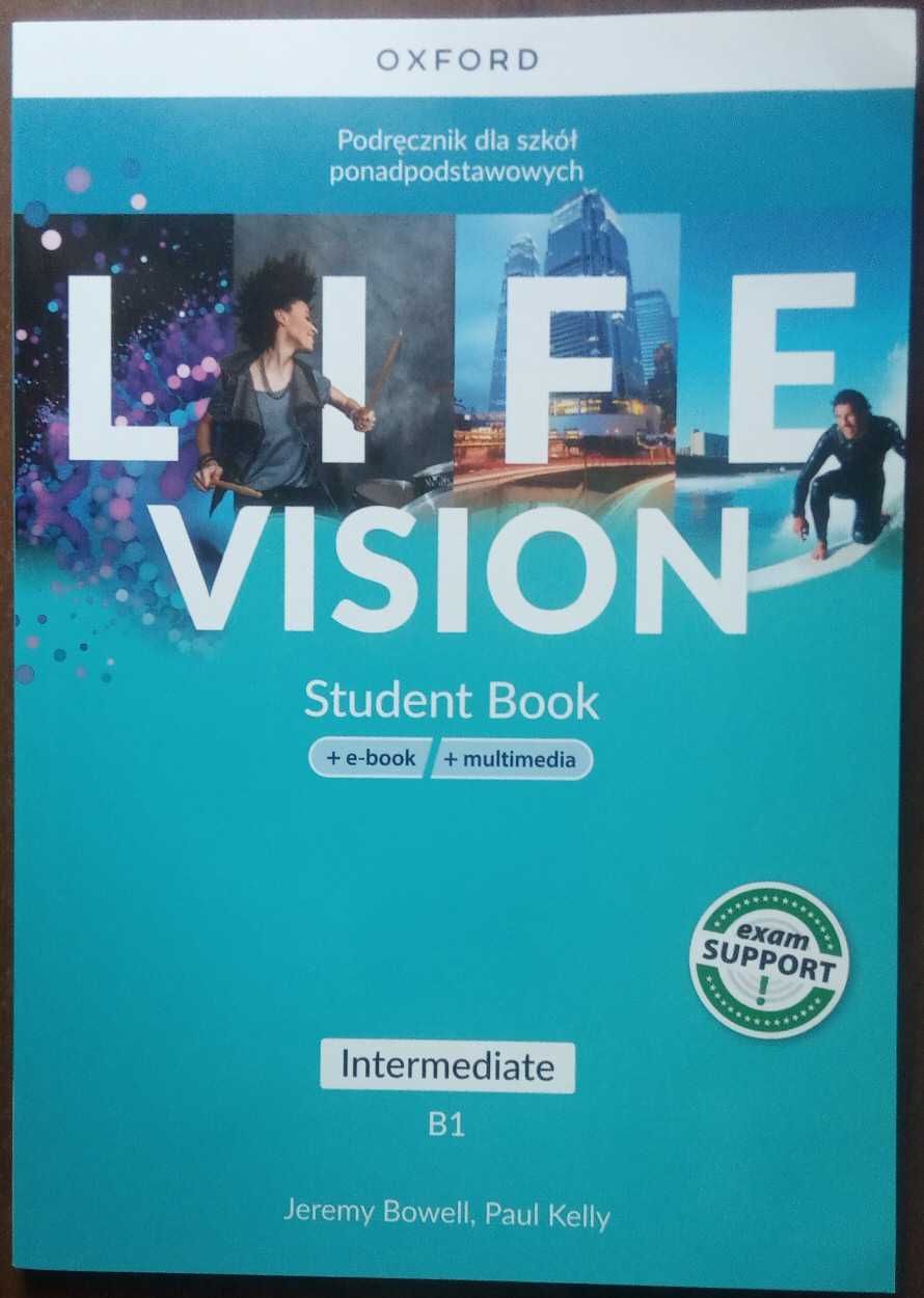 Life Vision Intermediate Student Book / Podręcznik B1