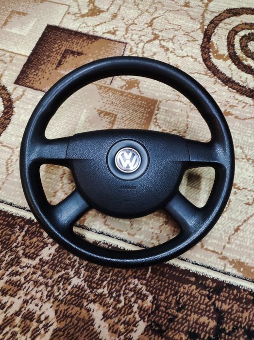 Руль 4 спицы с подушкой безопасности под AIRBAG VW PASSAT B6 05-10