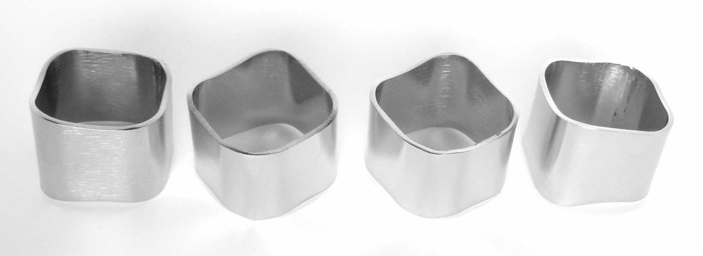 Komplet obrączek do serwetek Cuff - 4 sztuki - Westwing Collection