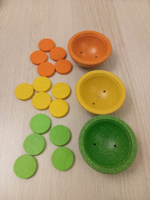 Zabawka edukacyjna Sortuj i Licz Plan Toys Montessori