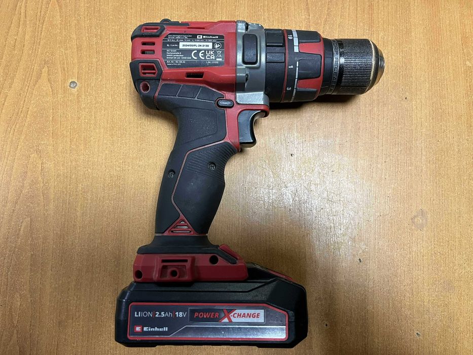 Wkrętarka Einhell 18 V TP-CD 18/50 Li-i BL +Akumulator 2,5aH +Ład