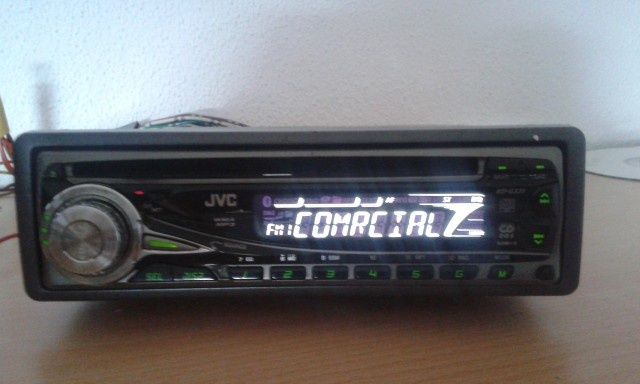 Auto  rádio  JVC