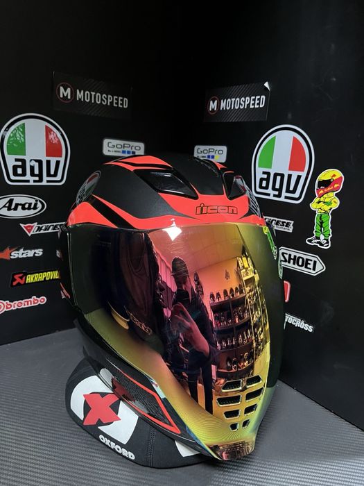 Мотошолом шлем Icon Airflite (agv shark hjc shoei arai ruroc xlite )