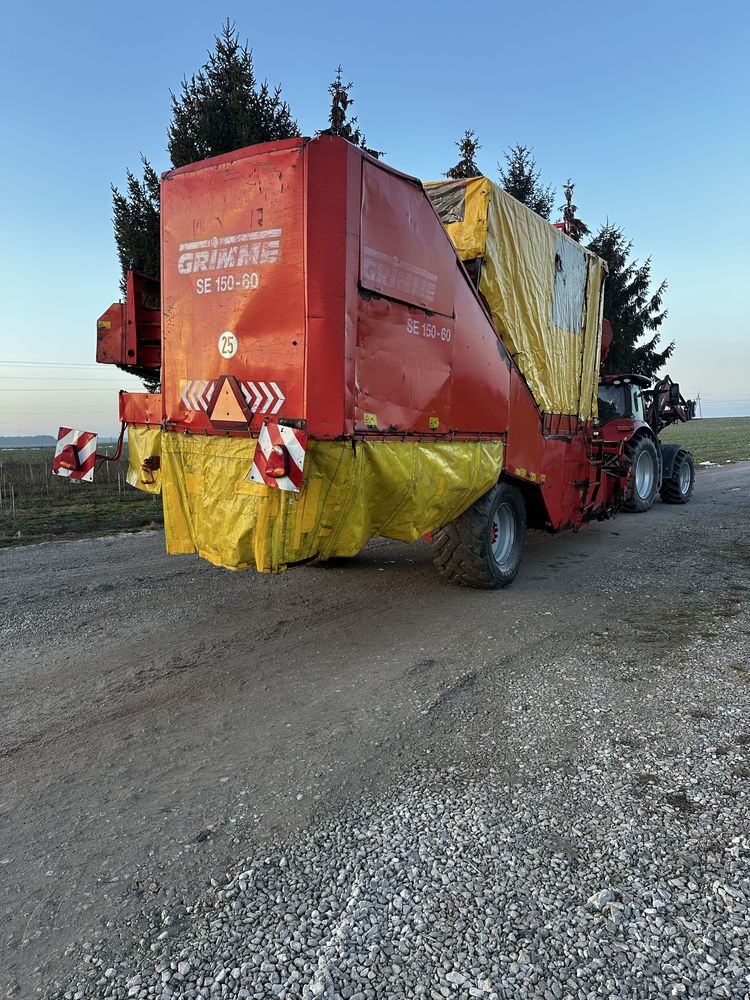 Kombajn Grimme SE 150-60 z osią napędzaną